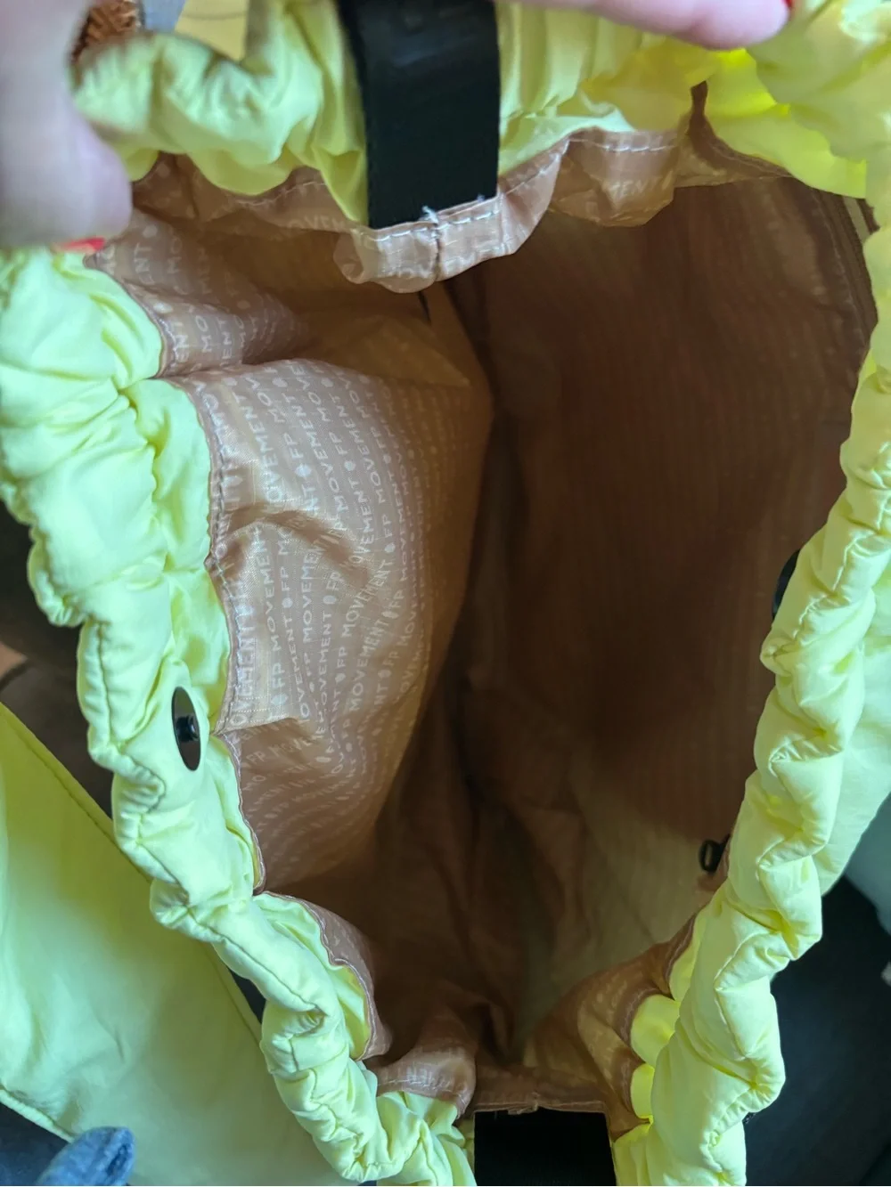 FP Movement by Free People Bright Yellow Shoulder Tote